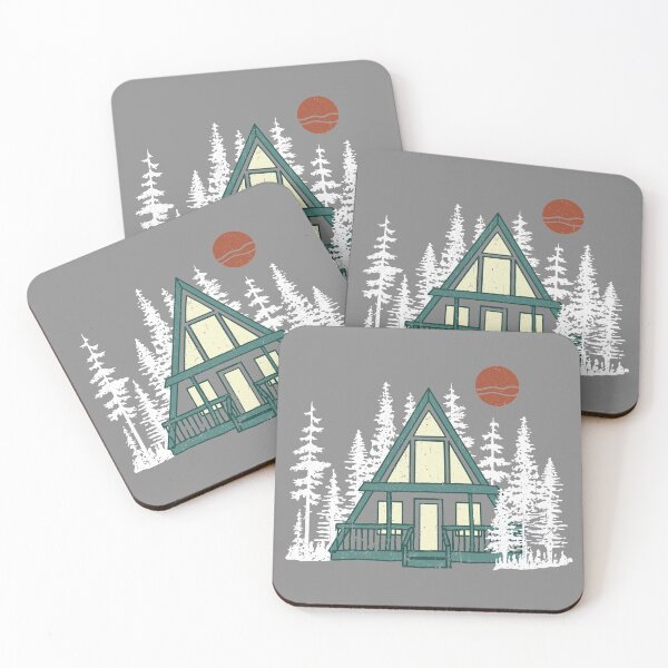 Item preview, Vintage A Frame Cabin designed and sold by GreatLakesLocal.