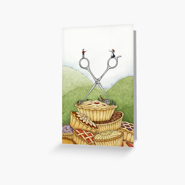 The Barber of Pieville Greeting Card