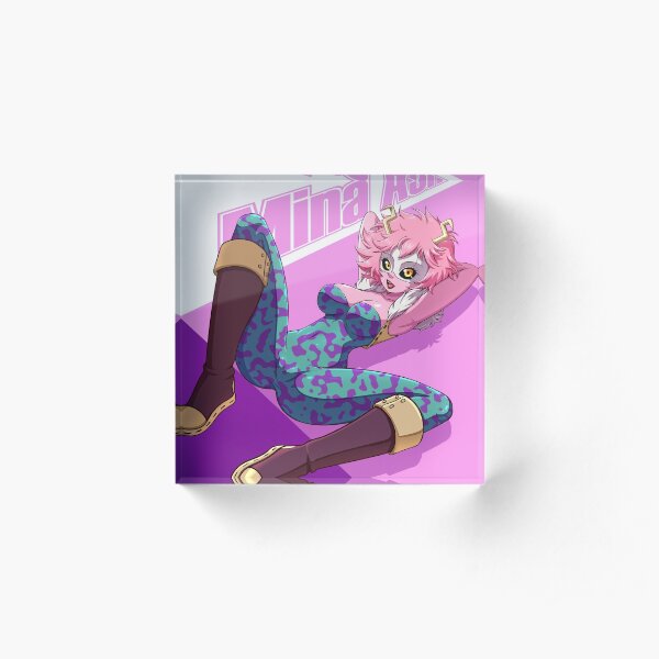 Pink Mina Acrylic Block