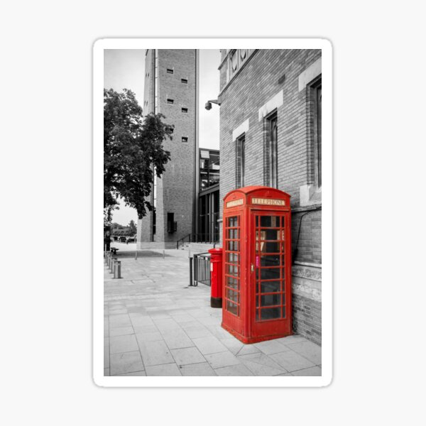 Red Telephone & Post Box Sticker