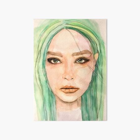 Emma Art Board Print