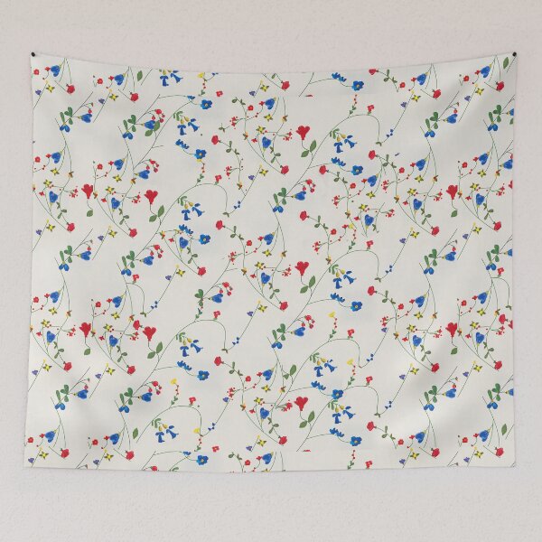 Item preview, Bright Vintage Floral Pattern designed and sold by chotnelle.