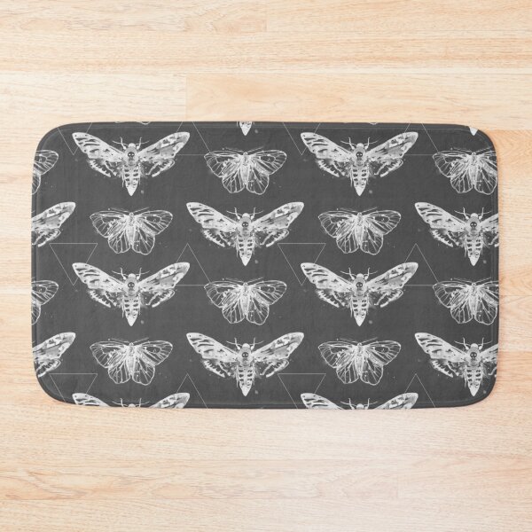 Item preview, Geometric Moths - inverted designed and sold by SamNagelArt.