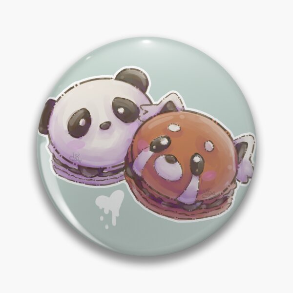 Item preview, Panda and Red Panda Macaron designed and sold by MynnuB.