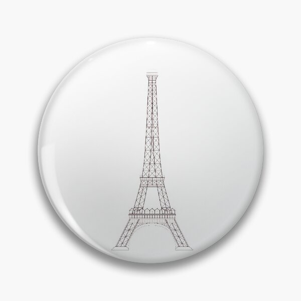 Item preview, Eiffel Tower Sticker designed and sold by JHMimaging.