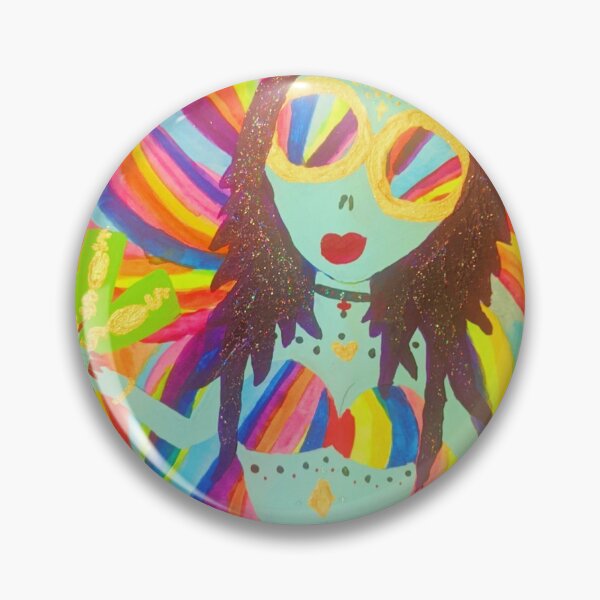 Item preview, Psychedelic Alien Queen designed and sold by Kellyy Gallagher.