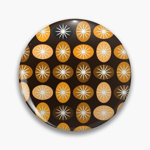 Item preview, Orange, Gold and Brown Starburst Pattern designed and sold by Flipnick2000.