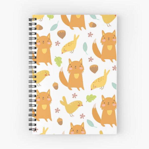 Item preview, Cute Fox Seamless designed and sold by graphicmeyou.