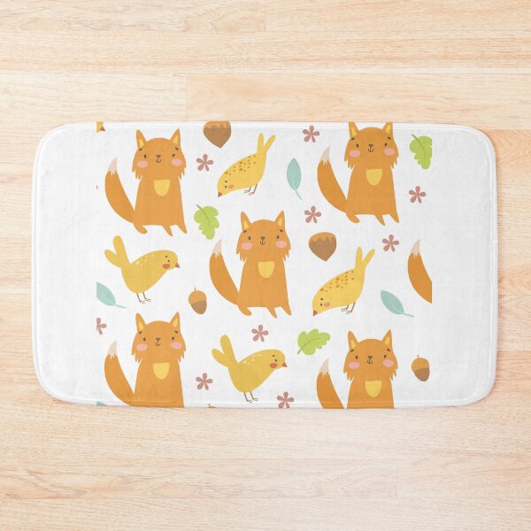 Item preview, Cute Fox Seamless designed and sold by graphicmeyou.