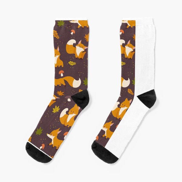Item preview, Cute Fox Seamless designed and sold by graphicmeyou.