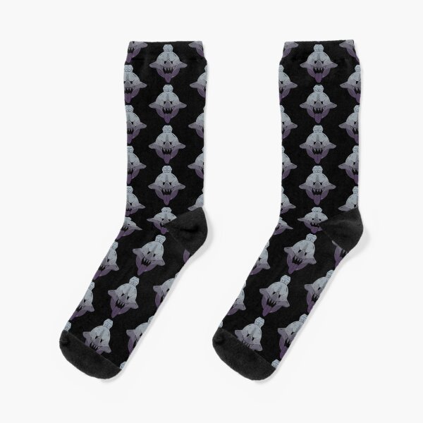 Glow In The Dark Ghost Socks