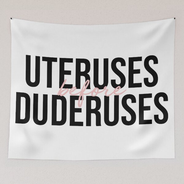 Item preview, Uteruses Before Duderuses designed and sold by Anna-Mitchell.