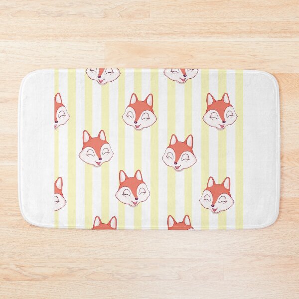 Item preview, Cute Fox Seamless designed and sold by graphicmeyou.