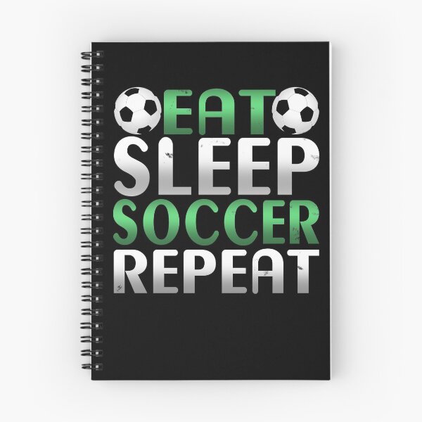 Item preview, Awesome Eat Sleep Soccer Repeat Soccer Player Novelty Design designed and sold by LostLatticework.