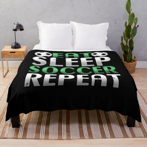 Item preview, Awesome Eat Sleep Soccer Repeat Soccer Player Novelty Design designed and sold by LostLatticework.