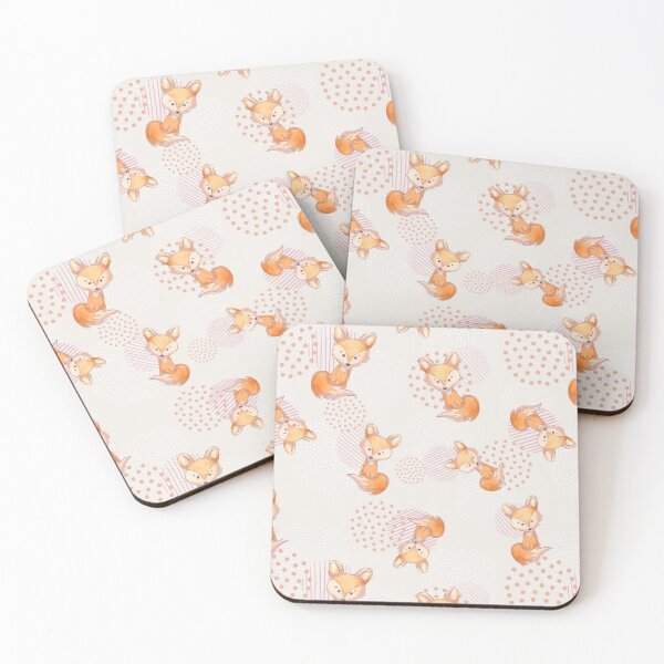Item preview, Cute Fox Seamless designed and sold by graphicmeyou.