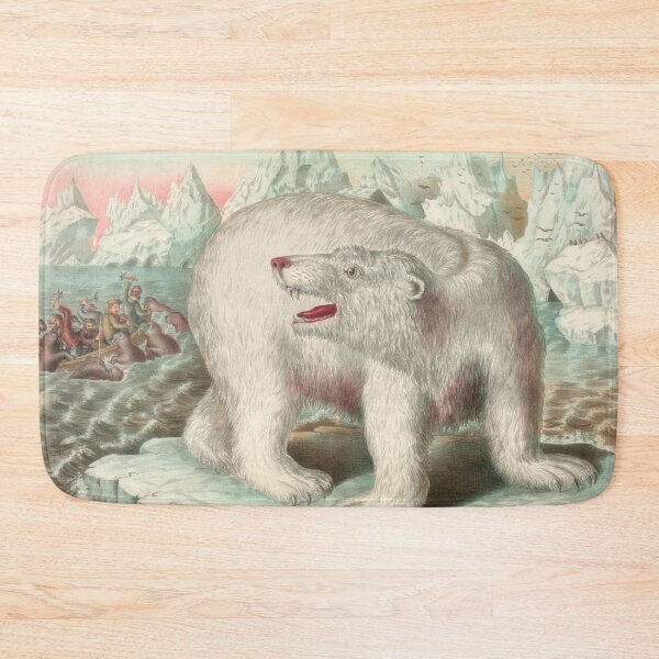 Item preview, Polar Bear Vintage Print designed and sold by VintageArchive.