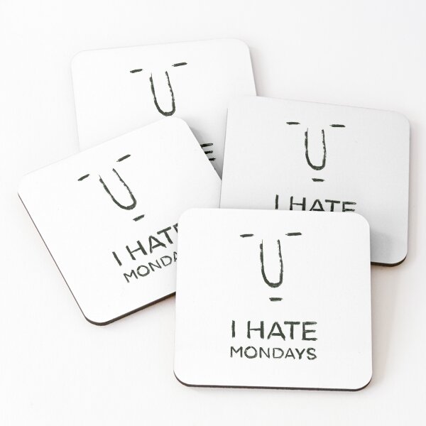 Item preview, I hate Mondays designed and sold by nadiachamorra.