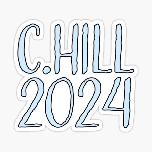 "Chapel Hill 2024" Sticker by jsink117 Redbubble