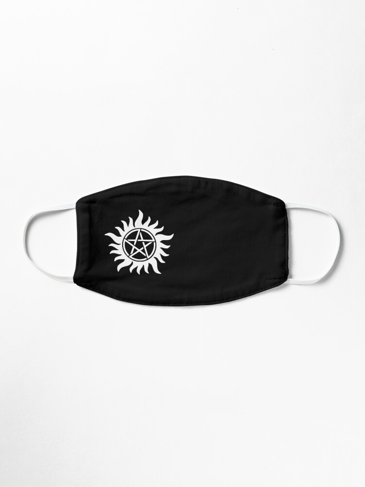Alternate view of a fan of Dean Mask