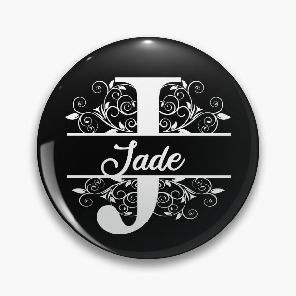 Item preview, Personalized Name Monogram J - Jade - Letter J - White designed and sold by MysticMagpie.