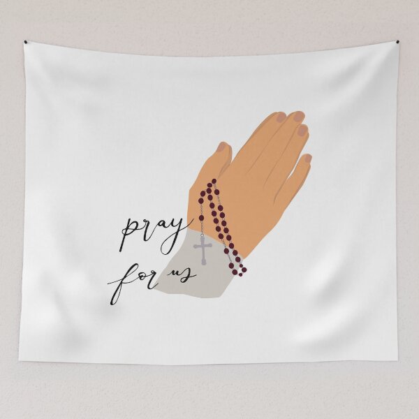 Item preview, Pray For Us designed and sold by Marian Heart Design.