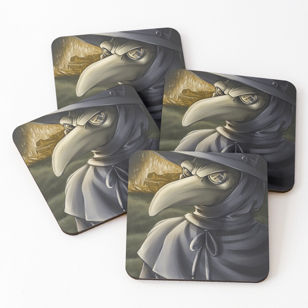 Item preview, Coasters (Set of 4) designed and sold by cybercat.