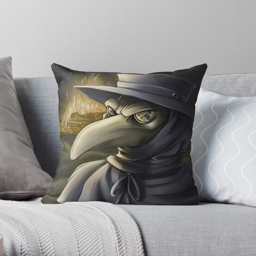 Item preview, Throw Pillow designed and sold by cybercat.