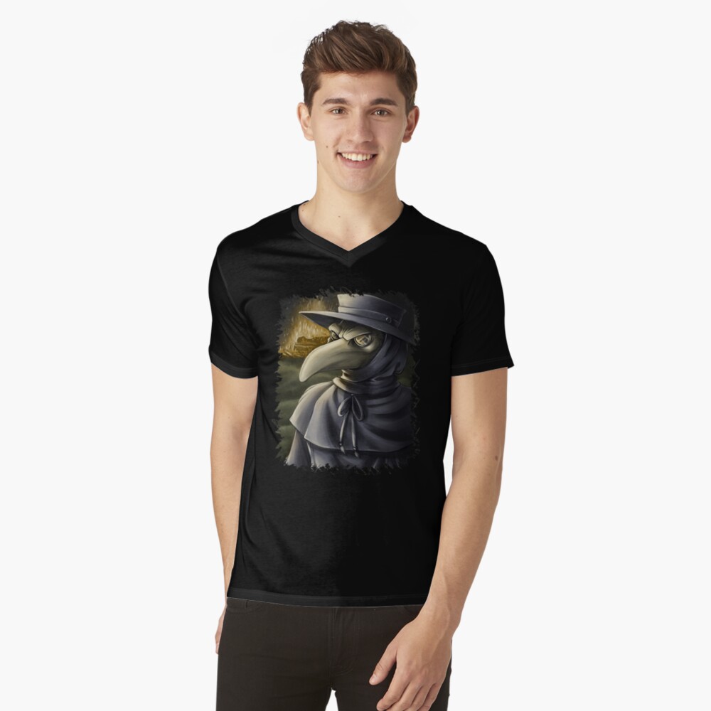 Item preview, V-Neck T-Shirt designed and sold by cybercat.