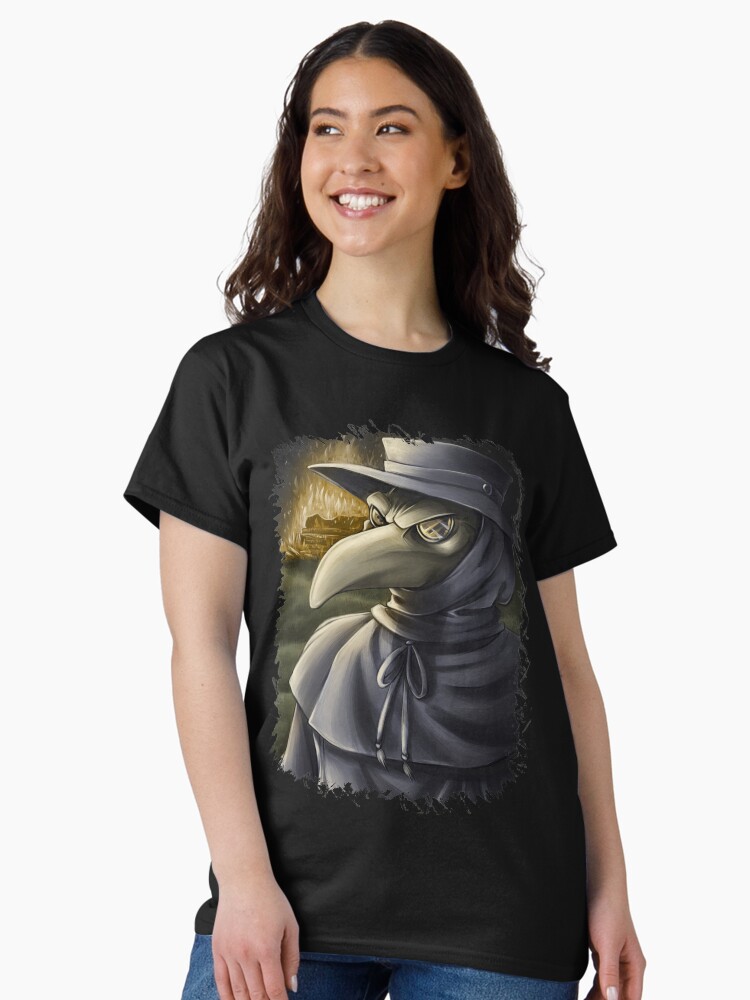 Thumbnail 1 of 7, Classic T-Shirt, Plague Doctor designed and sold by cybercat.