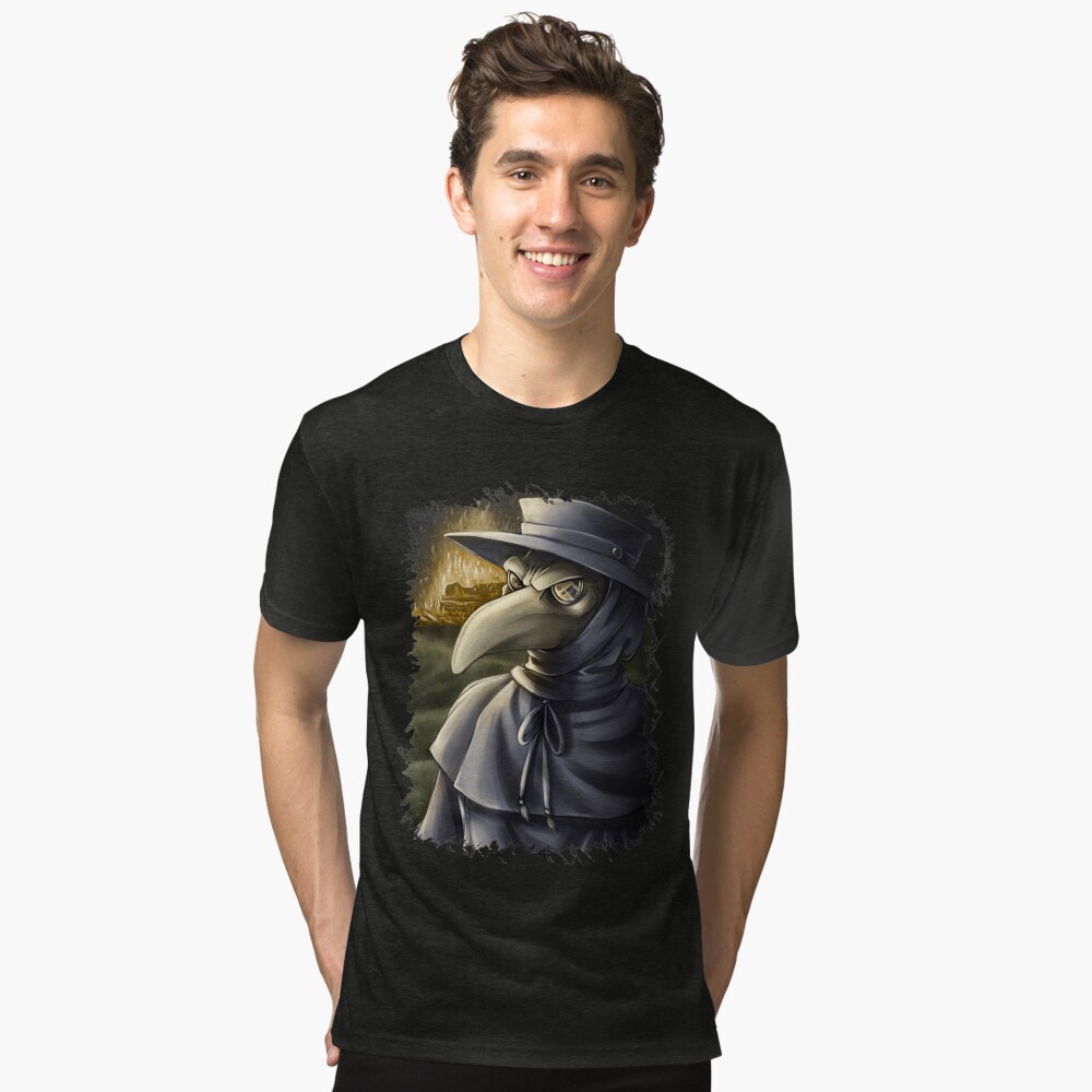 Item preview, Tri-blend T-Shirt designed and sold by cybercat.