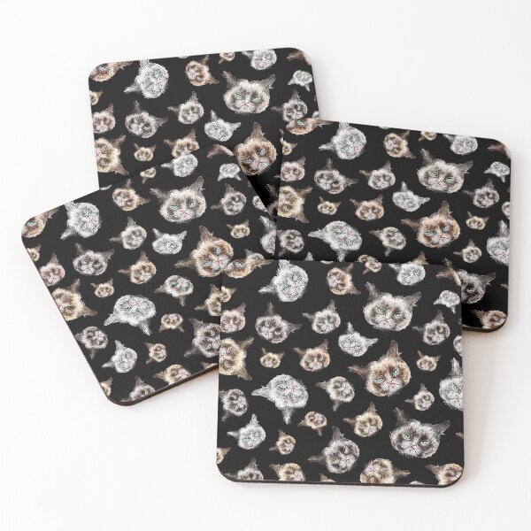 Item preview, Cats in Black designed and sold by NOTSNIW ART.