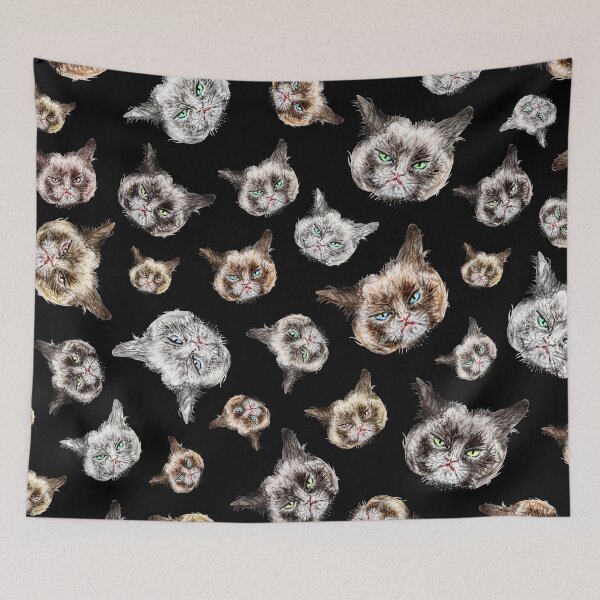 Item preview, Cats in Black designed and sold by NOTSNIW ART.