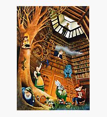 The library Photographic Print