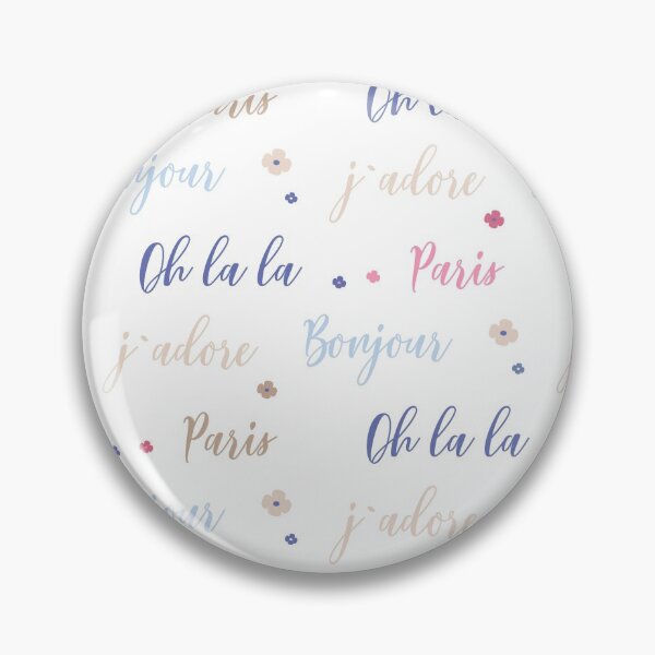 Item preview, Paris Bonjour Word Patterns designed and sold by blayzeink.