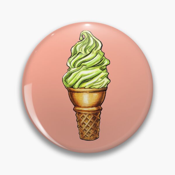 Item preview, Pistachio Ice Cream Pattern designed and sold by Kelly  Gilleran.