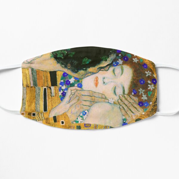 The Kiss by Gustav Klimt Mask