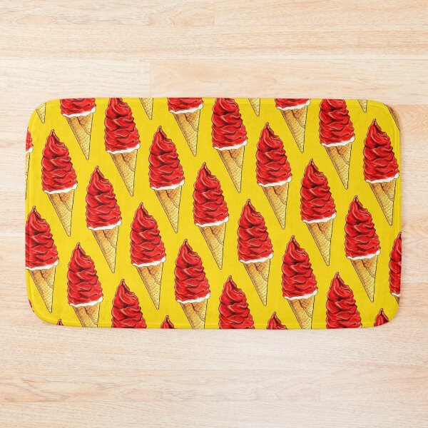 Item preview, Cherry Dip Ice Cream Pattern designed and sold by Kelly  Gilleran.