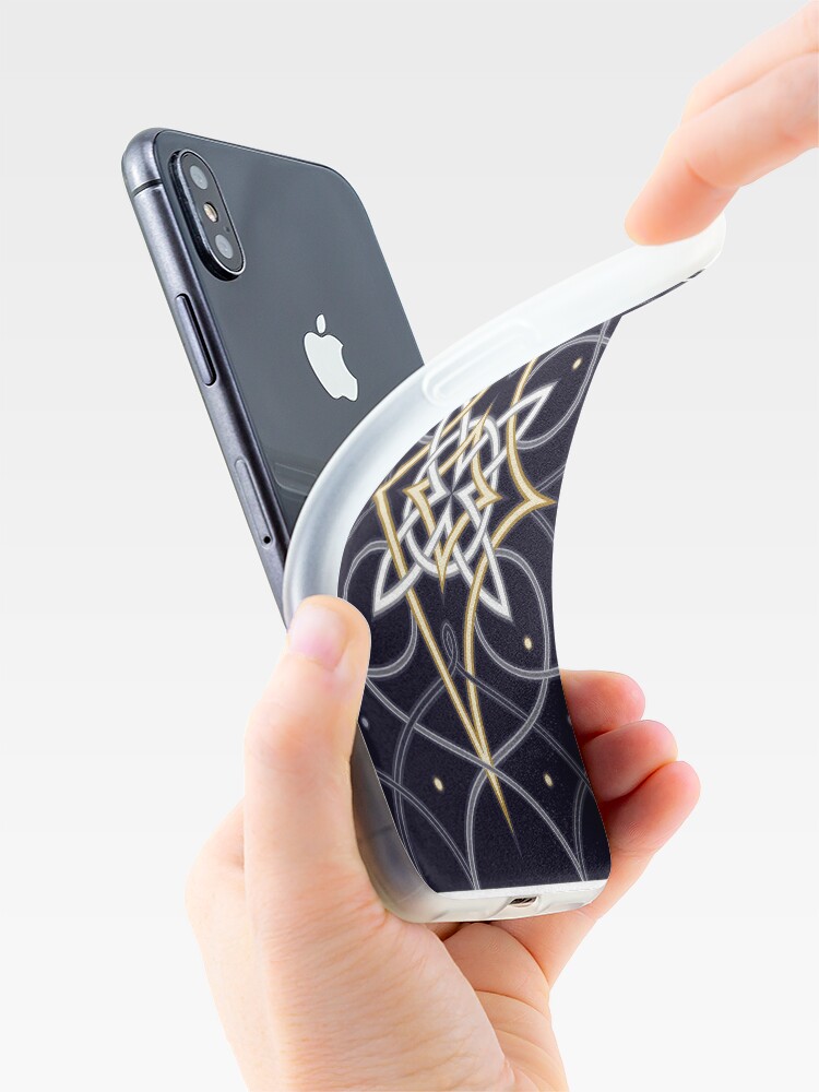 Alternate view of Ostara Tarot Card Design 3 iPhone Case & Cover