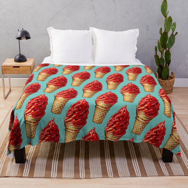 Item preview, Cherry Dip Ice Cream 2 Pattern designed and sold by Kelly  Gilleran.