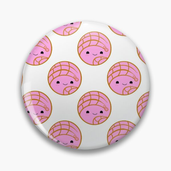 Item preview, Cute Chibi Kawaii Pink Concha (Pan Dulce Art)  designed and sold by Ivan Ramirez.