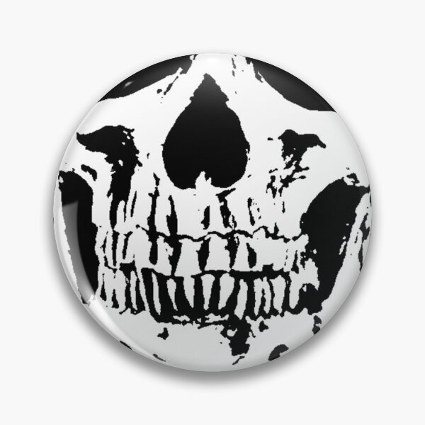 Item preview, skull designed and sold by ricobarinas.