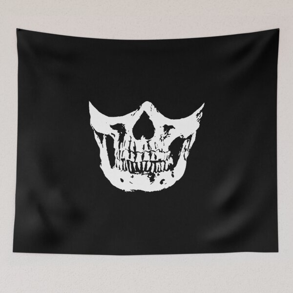 Item preview, skull designed and sold by ricobarinas.