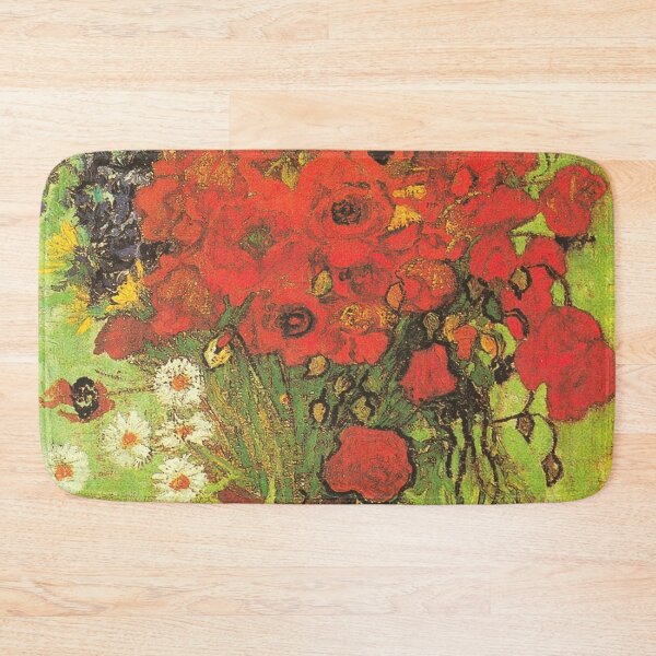 Item preview, Red Poppies and Daisies by Vincent van Gogh designed and sold by VintageArchive.