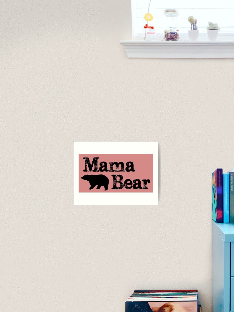 Mama Bear Gifts - Mother's Day Gift Ideas for Mom & Mommy The Mamma Bear of  the Family Greeting Card for Sale by merkraht