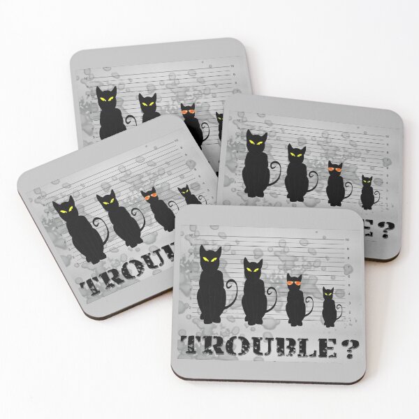 Item preview, Trouble? (gray) designed and sold by Sinmara12.