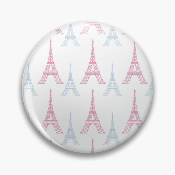Item preview, Pink and Blue Eiffel Towers designed and sold by blayzeink.
