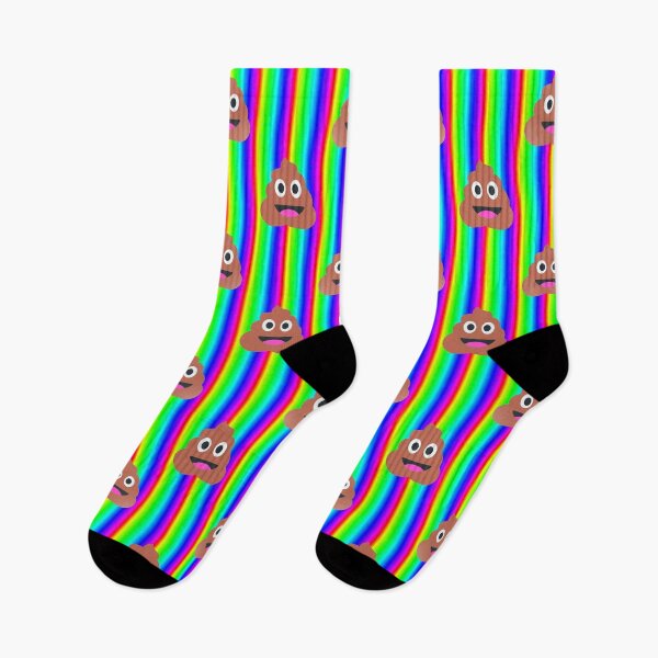 Item preview, emoji de caca de arcoiris designed and sold by Gossip Rag.