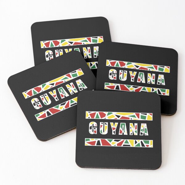 Item preview, Guyana | Abstract no.1 (white lines) designed and sold by worstwestindian.
