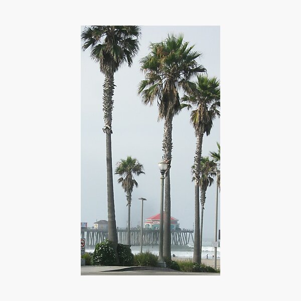Huntington Beach pier Photographic Print